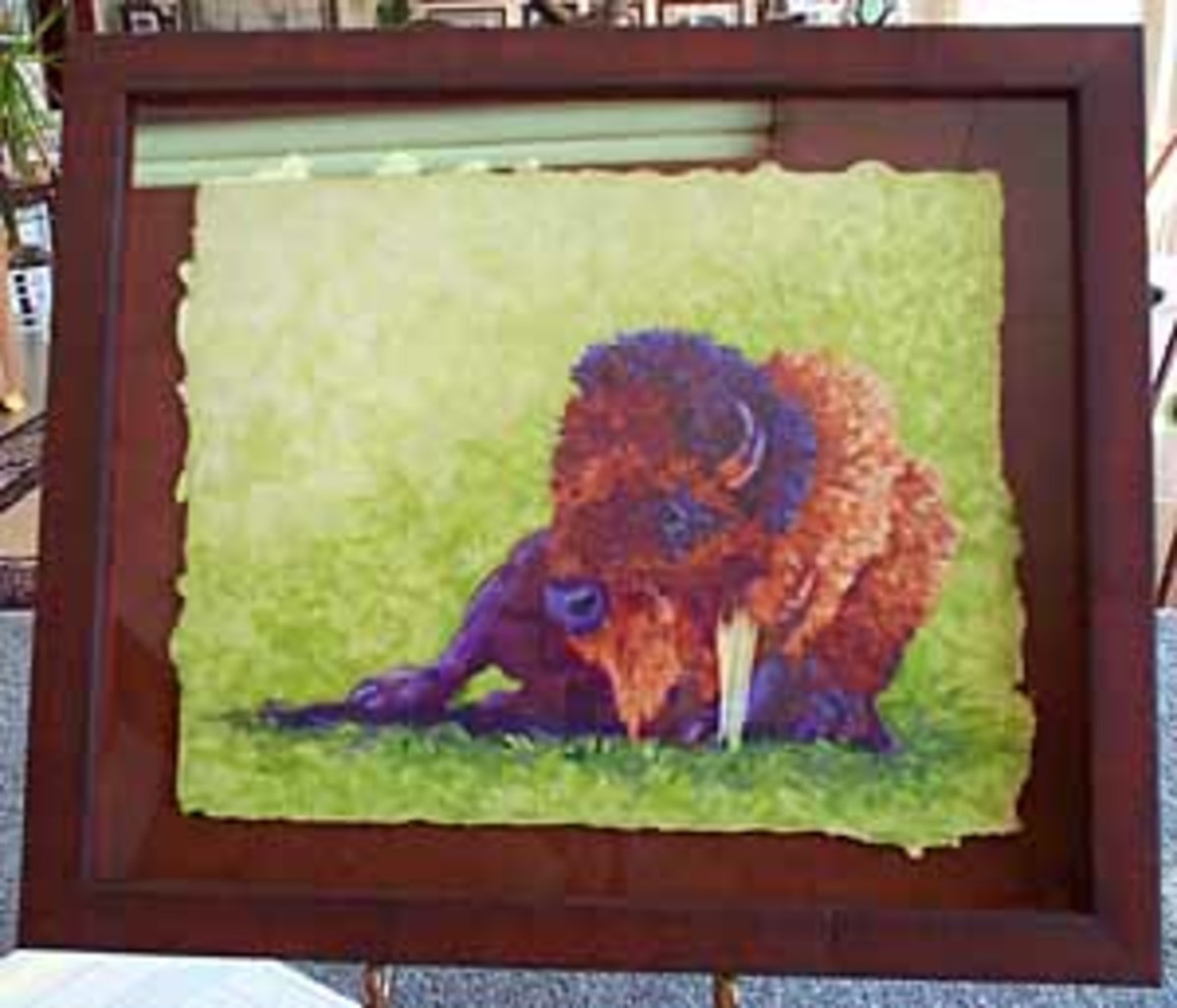 3 Ways To Frame A Pastel Or Oil Pastel Painting HubPages