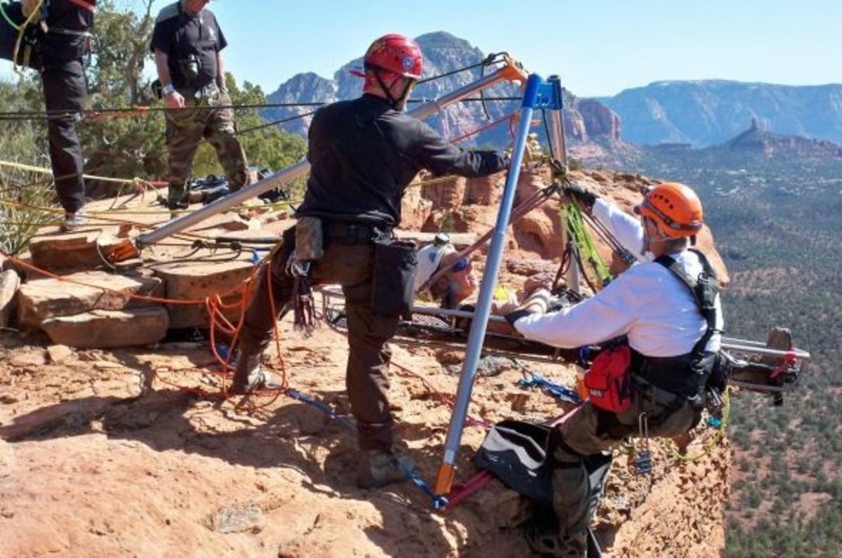 Ropes That Rescue Rigging Class in Sedona, Arizona and Other Locations