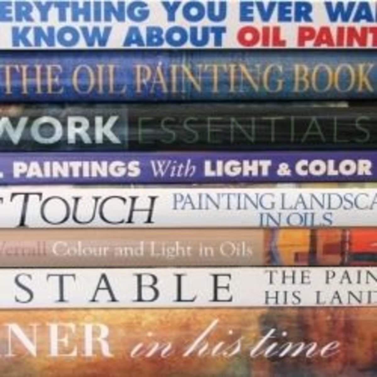 The Best Books about Oil Painting