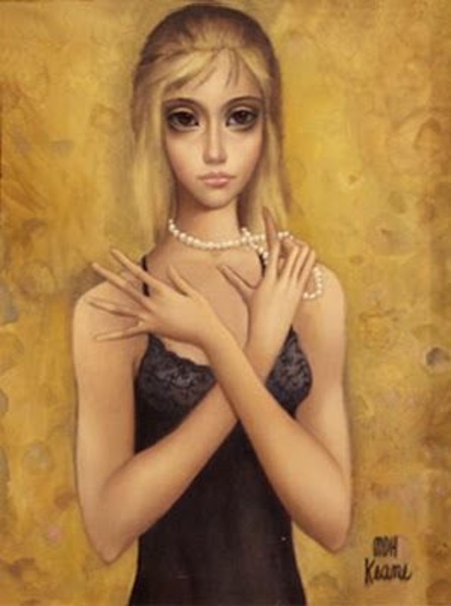 Big Eyes Keane Paintings
