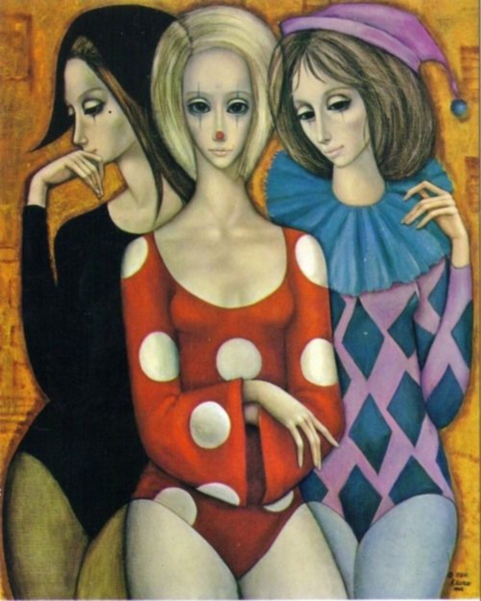 Big Eyes Keane Paintings