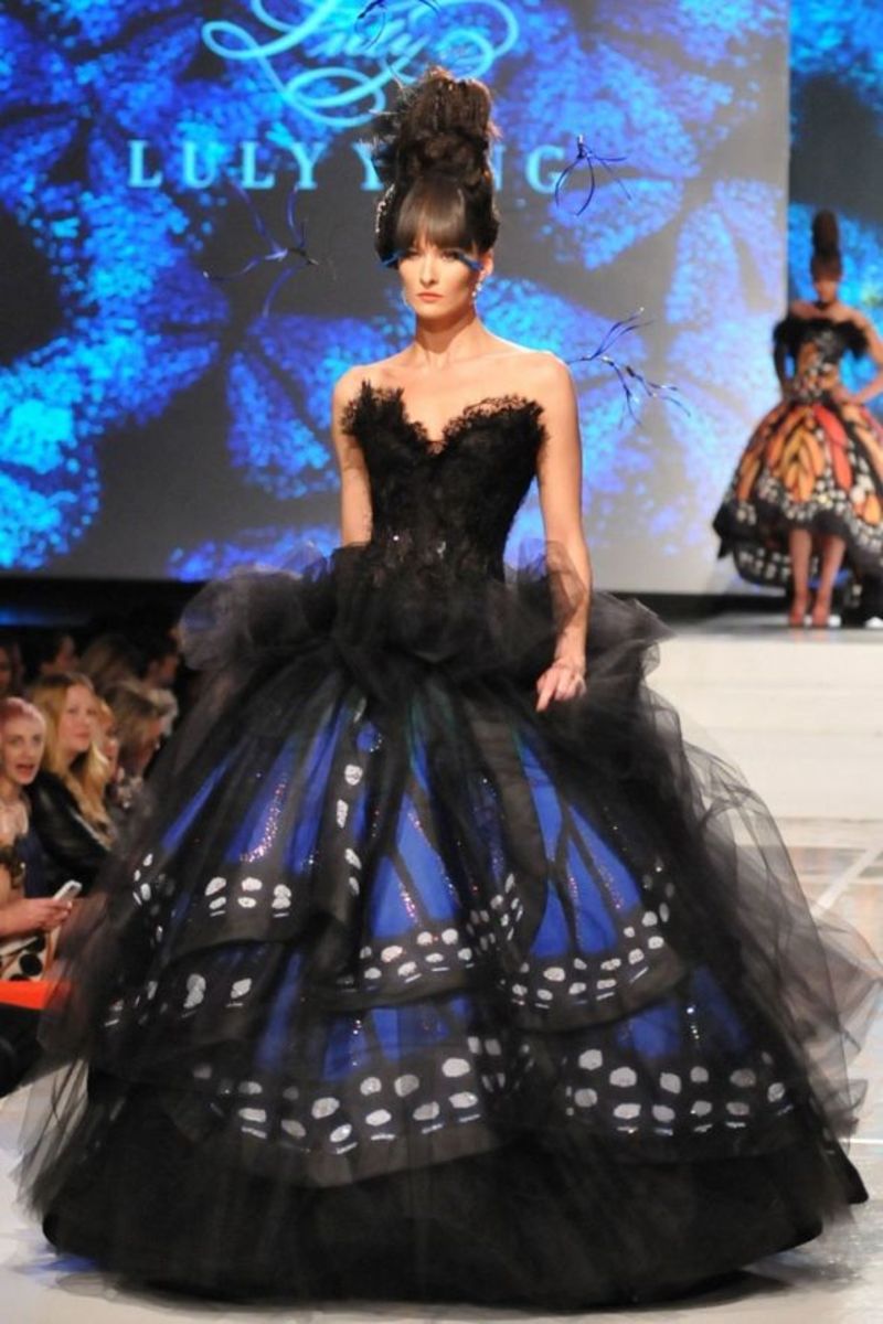 Fashion Forward Iconic Monarch Butterfly Dress by Luly Yang hubpages