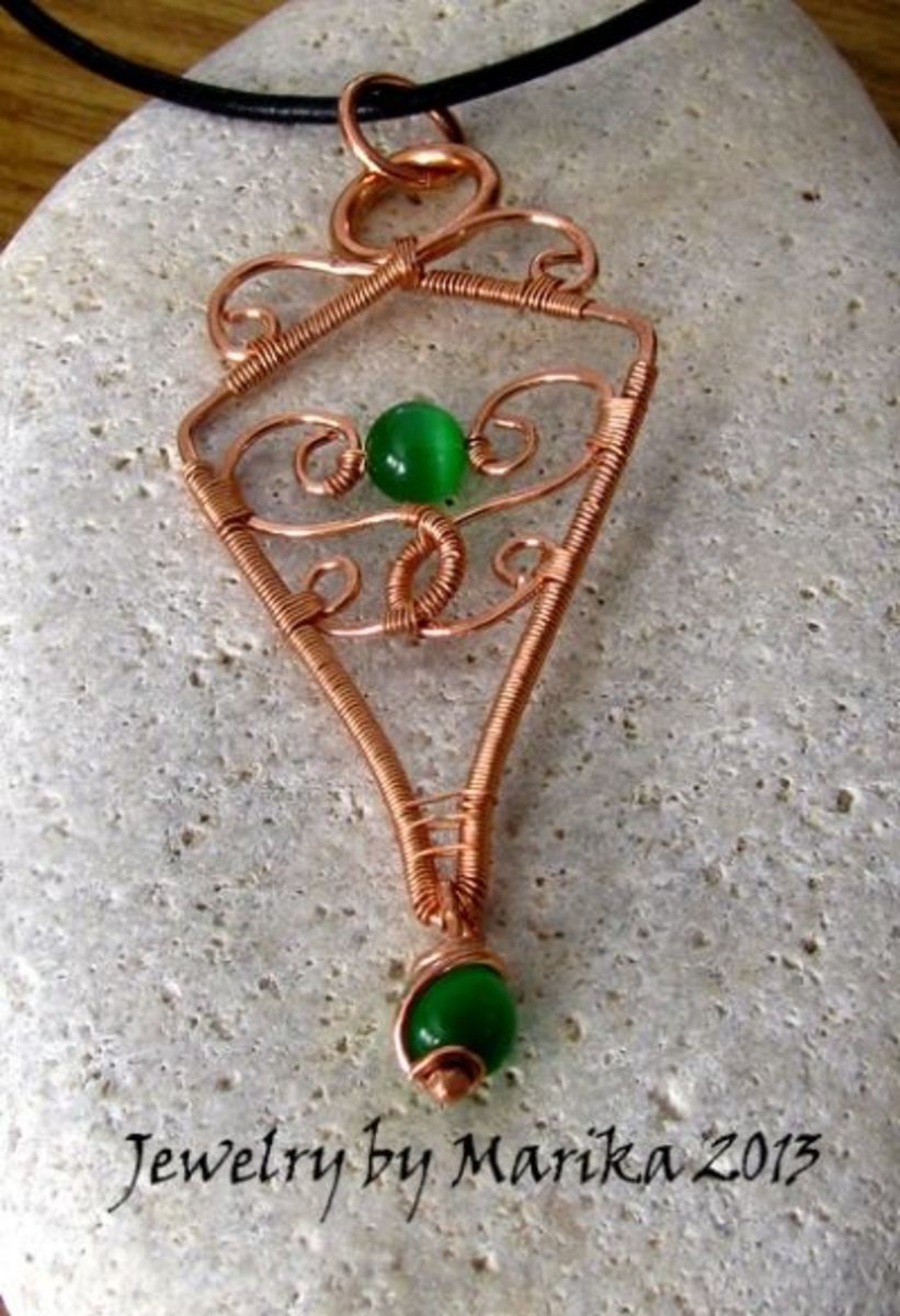 Wire Wrapping Tutorial To Make A Pendant HubPages
