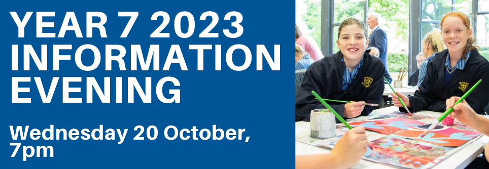 Must Attend Events 2023 Year 7 2023 Information Evening Tickets, Marys Mount Centre Loreto