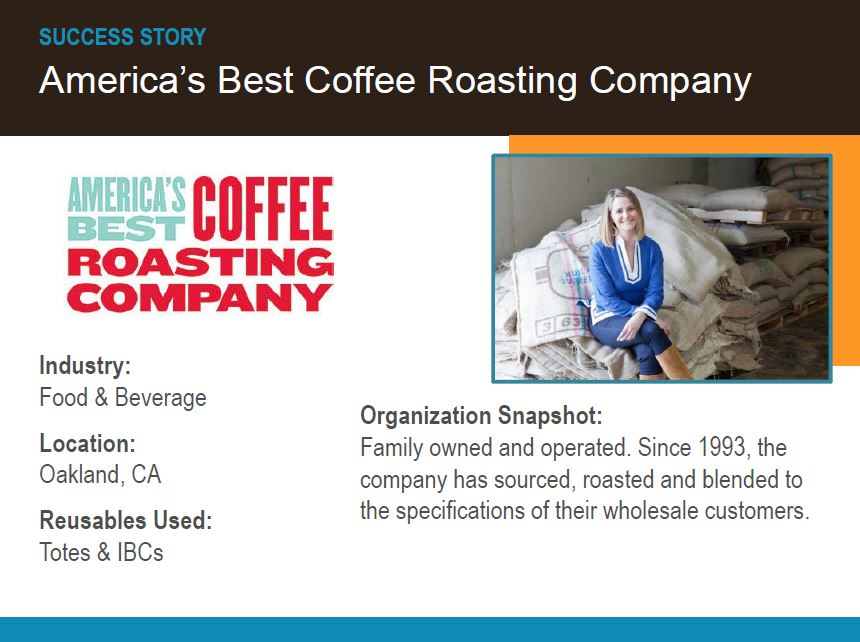America's Best Coffee Roasting Co. UseReusables