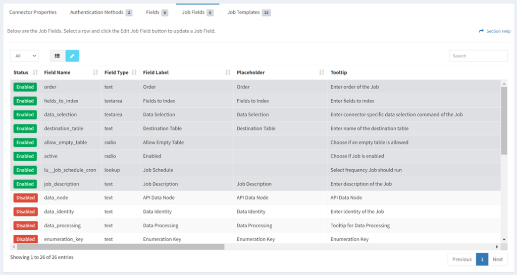 Job Fields ReadyWorks User Guide