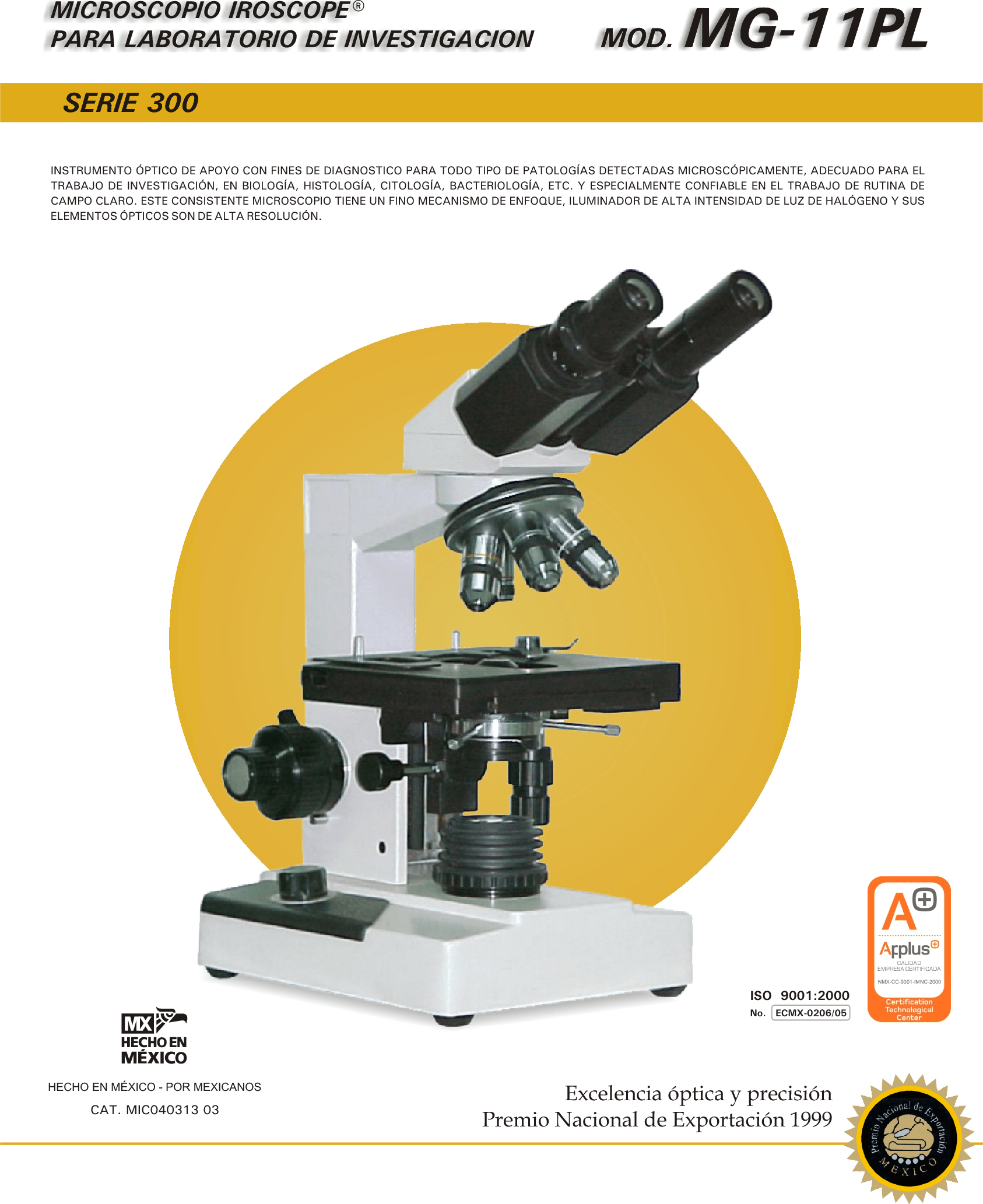 360 2298 040313 _ MG 11PL User Manual