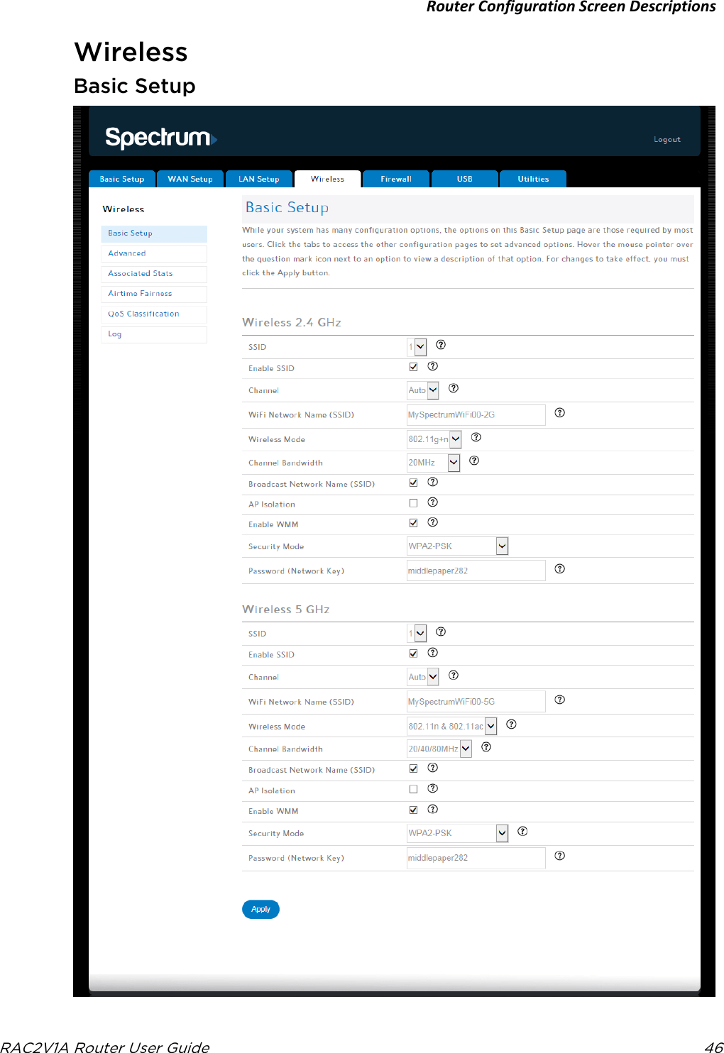 ARRIS TR4400 802.11ac Wireless Router User Manual User Guide