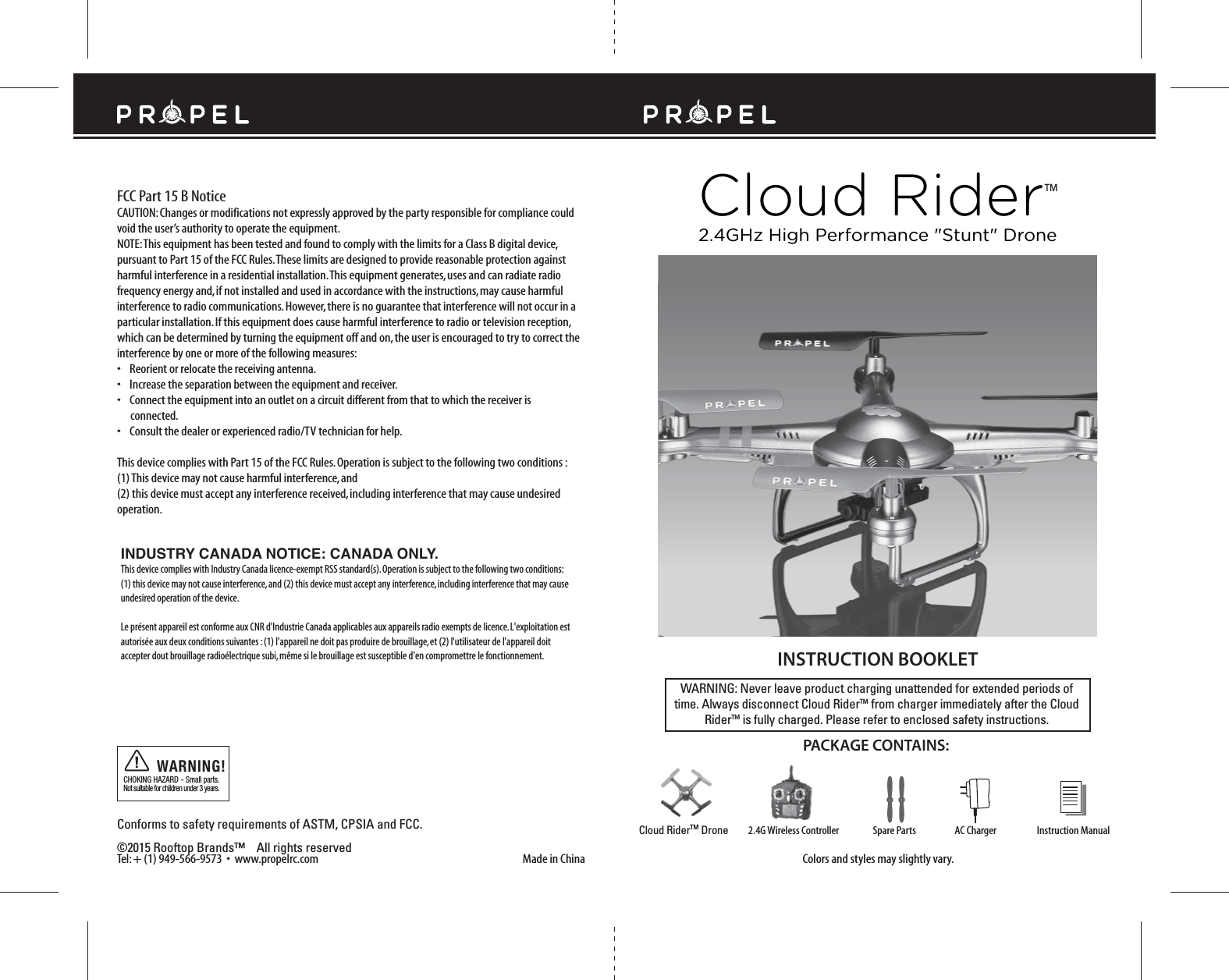 Propel Drone User Manual Picture Of Drone