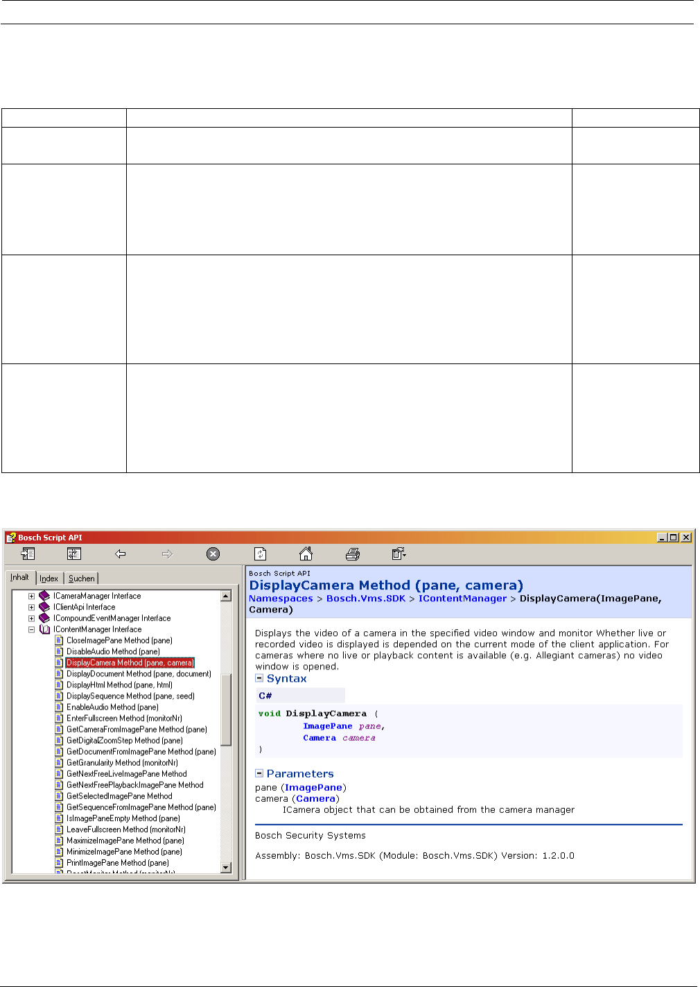Bosch Scripting In BVMS Technical Service Note (Bosch VMS SDKs) SDKs All 9410373771