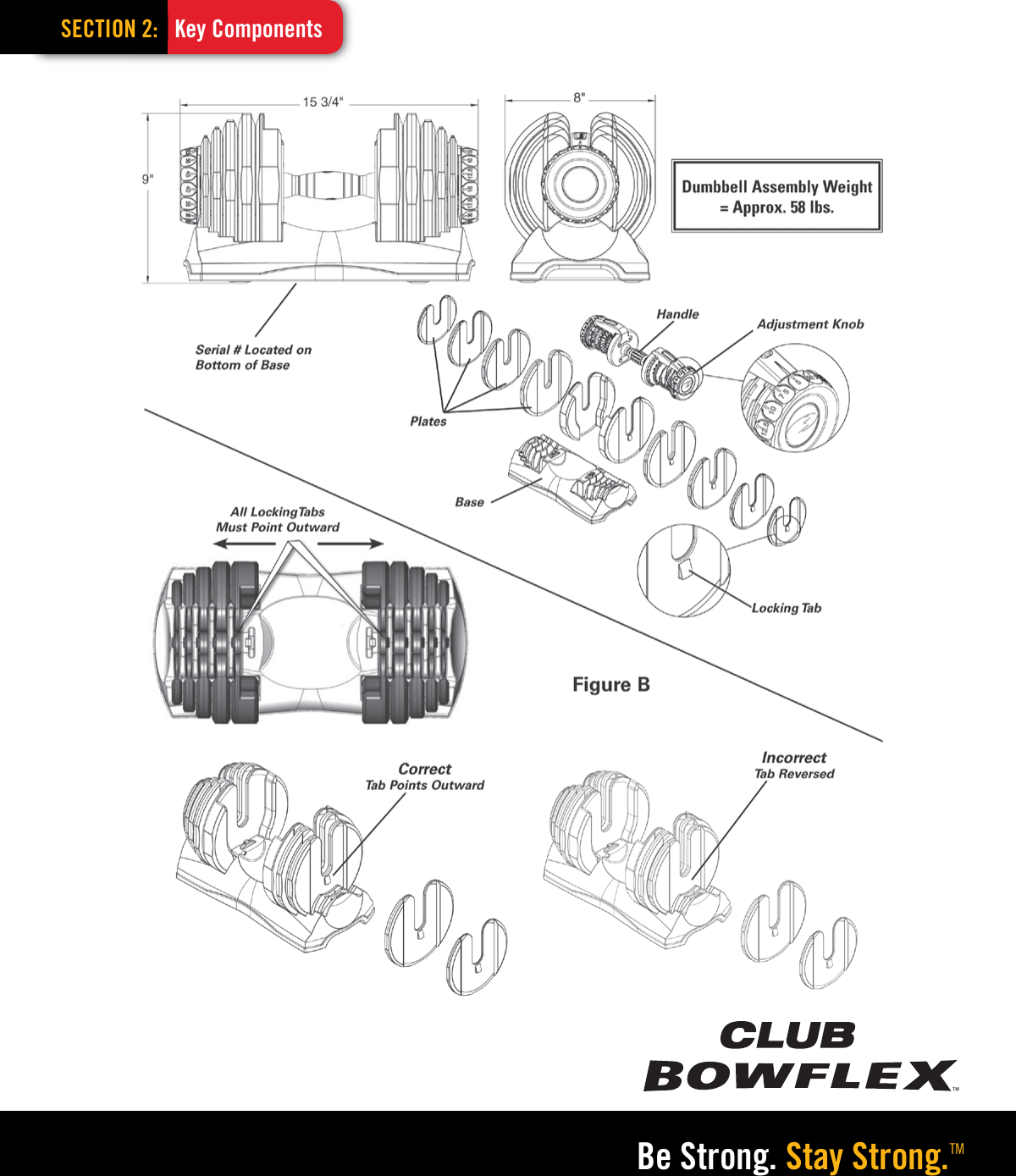Bowflex Selecttech 552 Users Manual