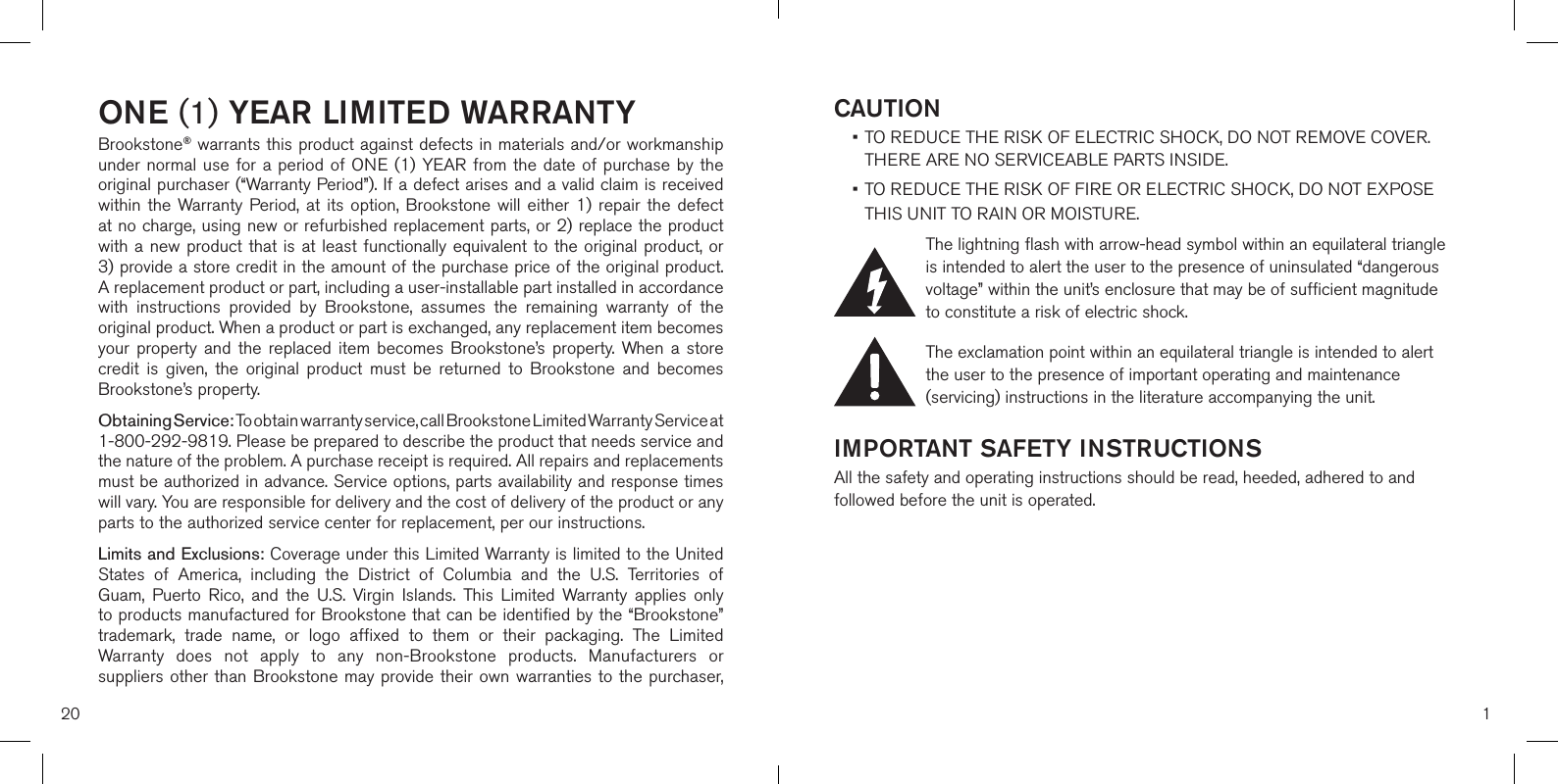 Brookstone Purchasing 317857 CAT EAR HEADPHONE V1.2 User Manual