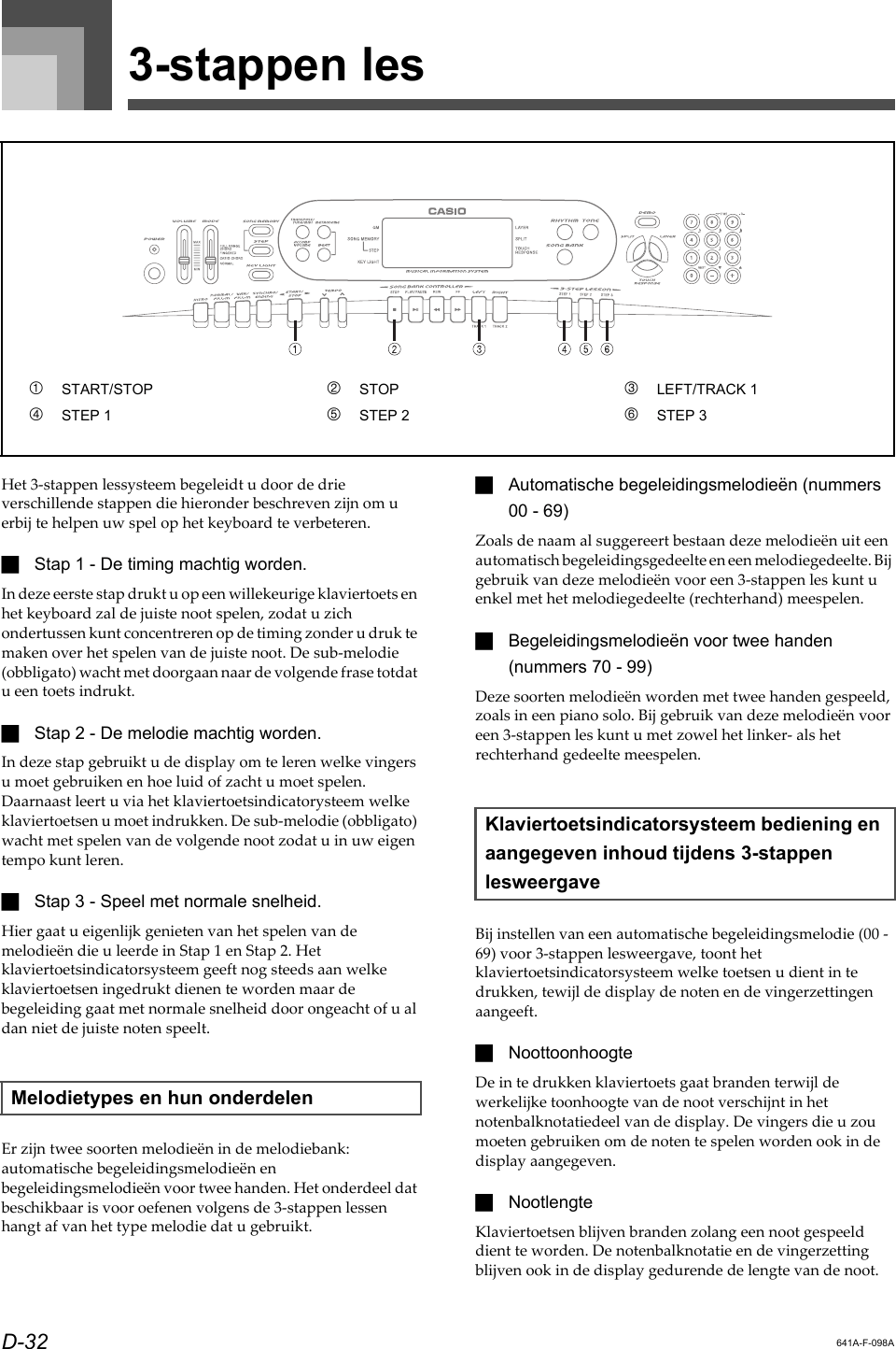 Casio LK 73 2 LK73 NL