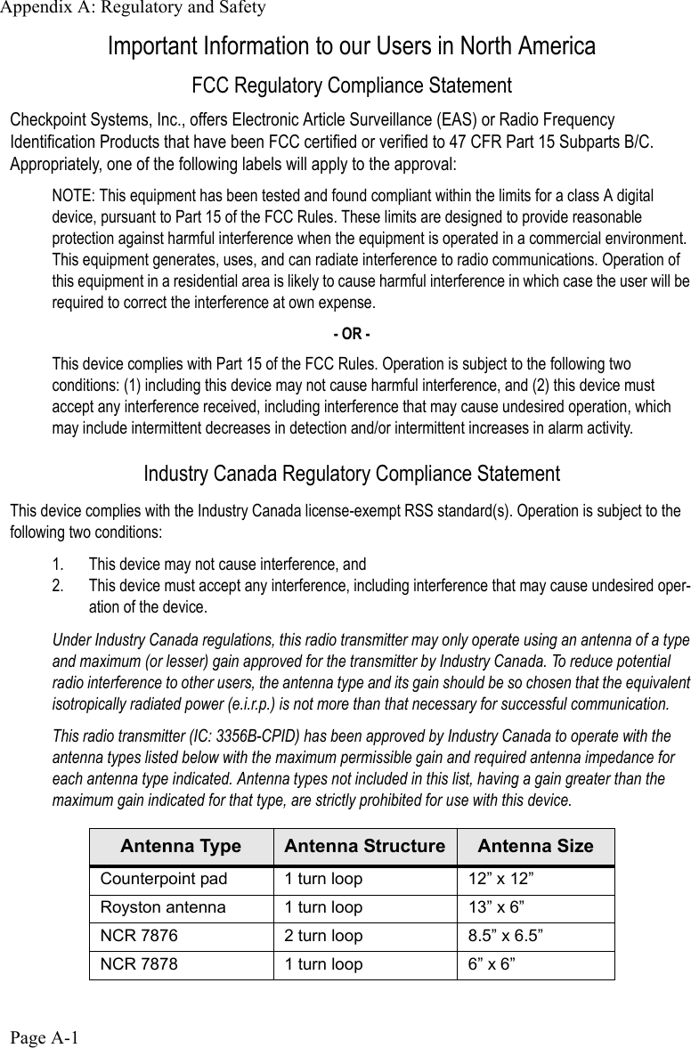 Checkpoint Systems CPID Deactivator board User Manual CPiD Quick Start Guide