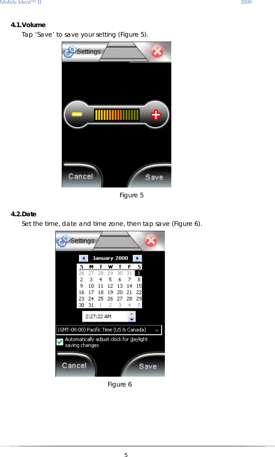 Cogent Systems MOBILEIDENTII Cogent Multifunction Fingerprint Scanner User Manual Mobile Ident