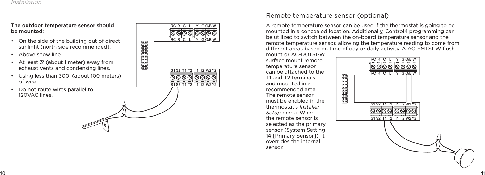 Control4 C4THERM THERMOMETER User Manual
