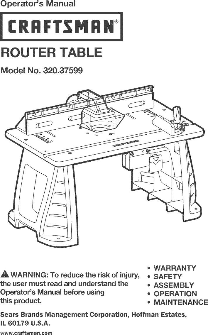 Craftsman Router Table Parts Diagram Reviewmotors.co