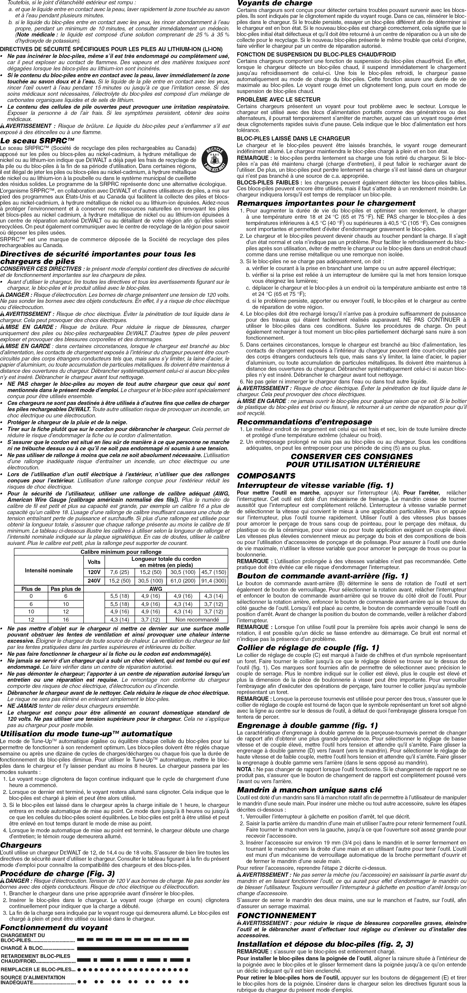 Dewalt DC970K 2 TYPE 1 User Manual CORDLESS DRILL Manuals And Guides