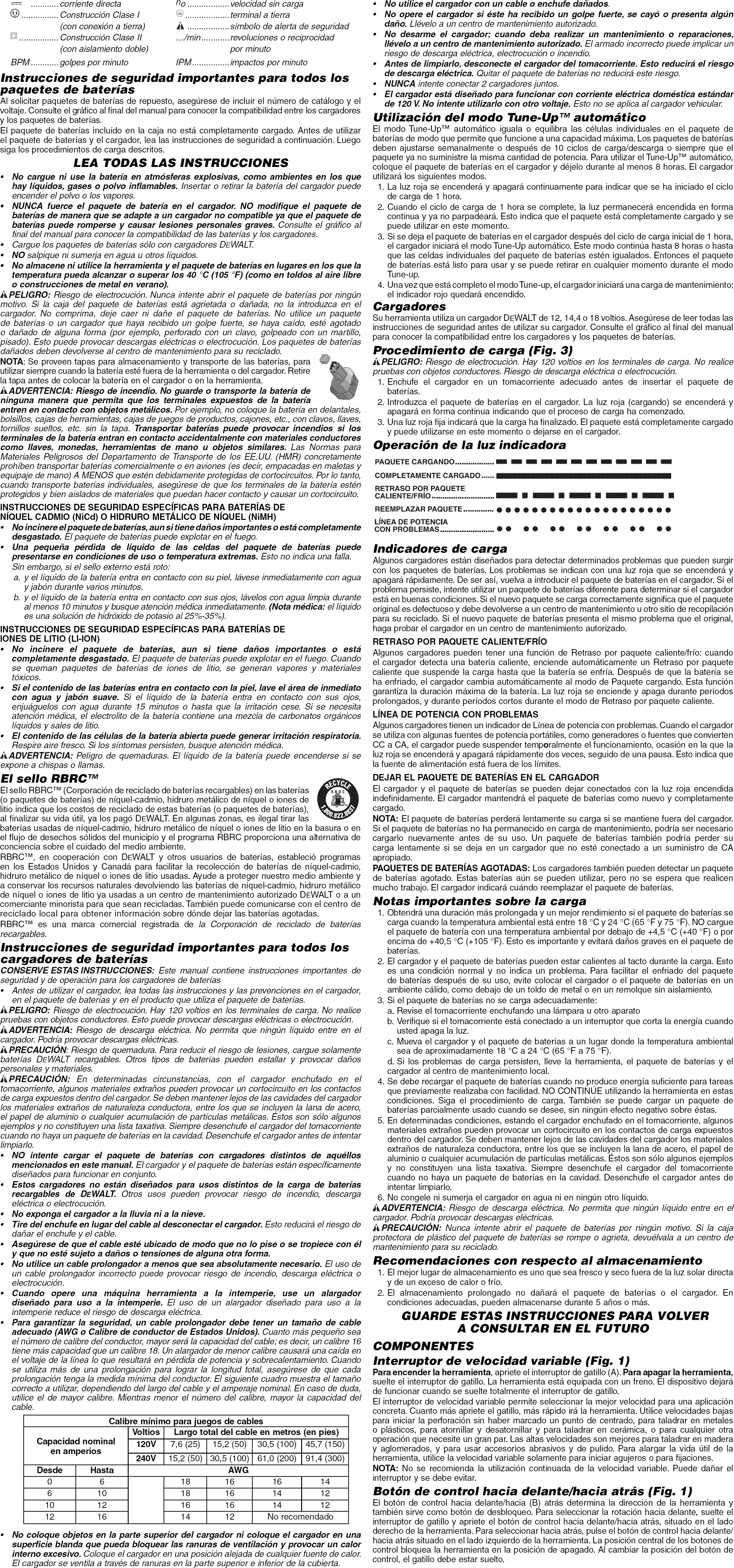 Dewalt DC970K 2 TYPE 1 User Manual CORDLESS DRILL Manuals And Guides