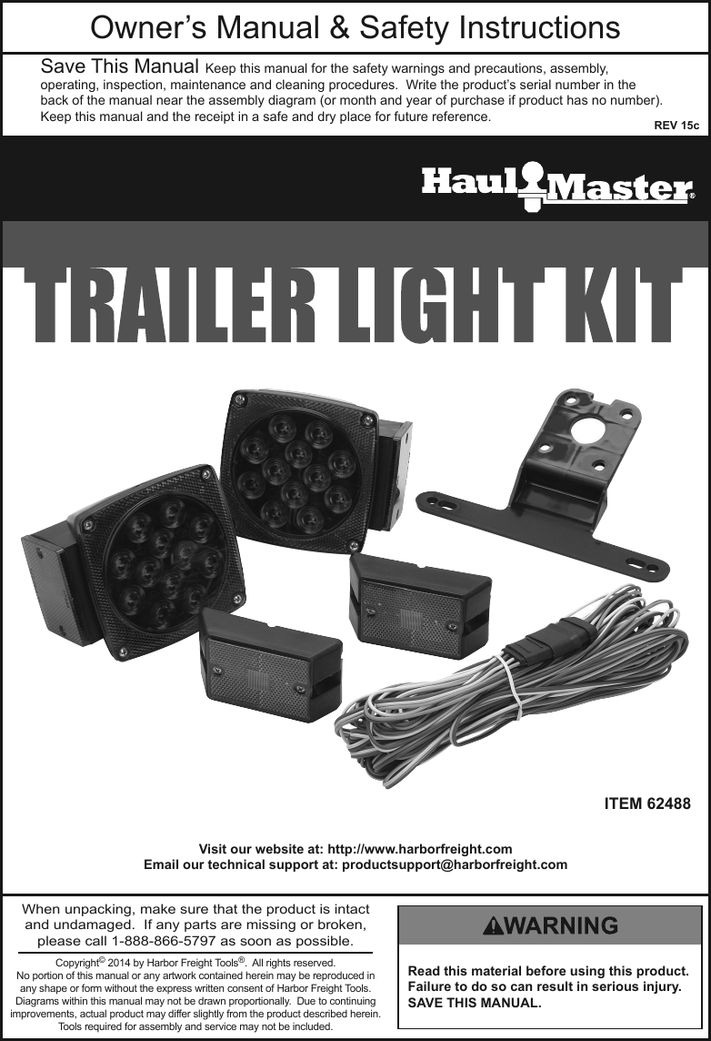 Installing Harbor Freight Led Trailer Lights Shelly Lighting