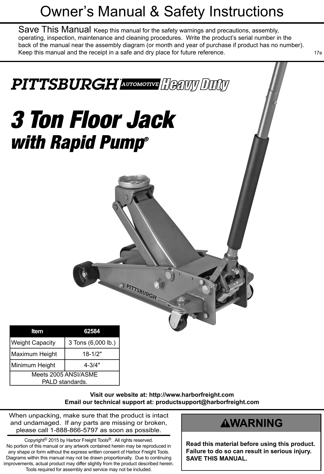 Pittsburgh Ton Floor Jack Hydraulic Fluid Offers Discounted www