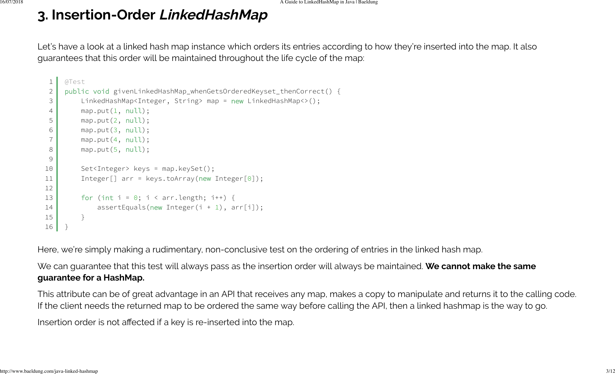 A Guide To Linked Hash Map In Java Baeldung