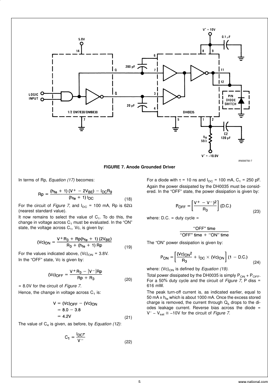 Application Note 49 PIN Diode Drivers AN 0049