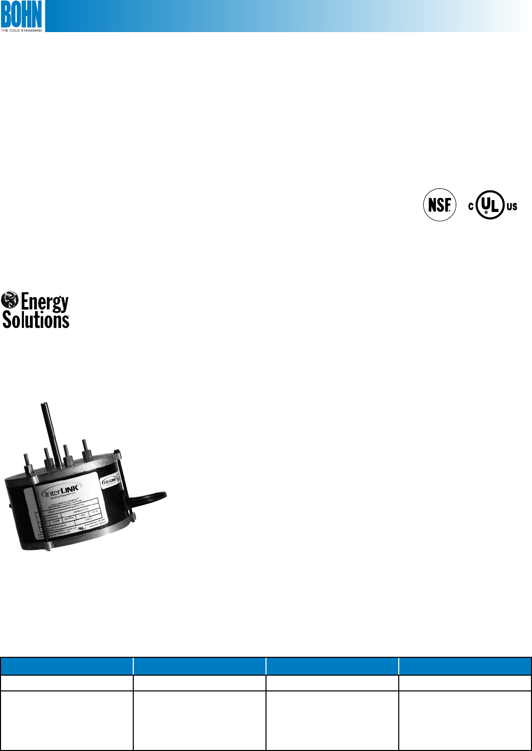 Evaporators Bohn Refrigeration SM SME Technical Guide