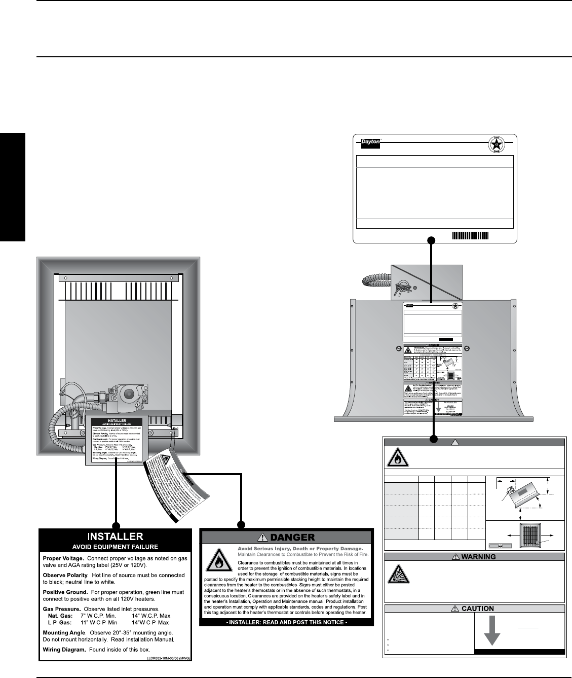 5VD66 Dayton High Intensity Heaters Manual