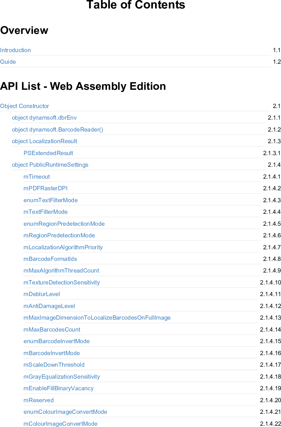 Dynamsoft Barcode Reader Javascript Edition Ation Java Script Manual