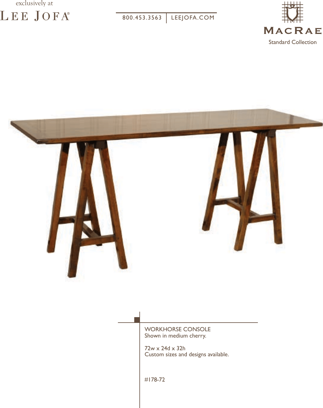 Lee Jofa Workhorse Console