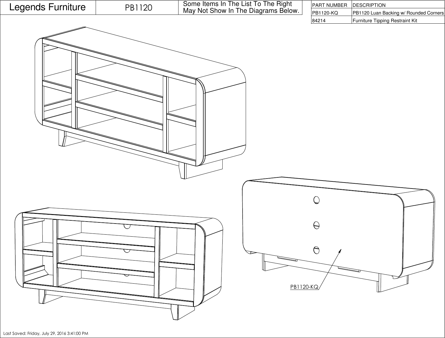 PB1120_Parts Sheet1 Pb1120 Parts