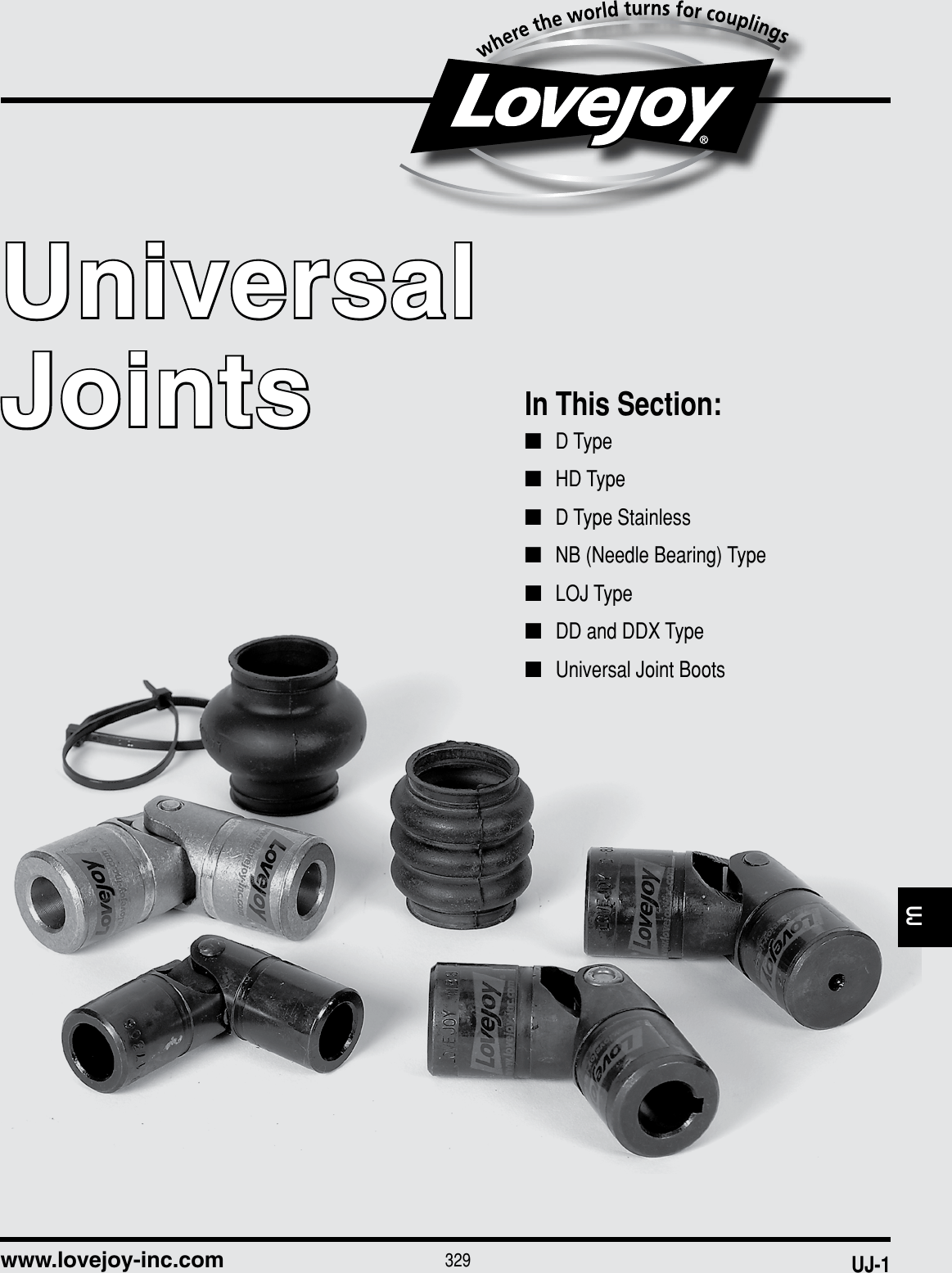 Universal Joints Catalog