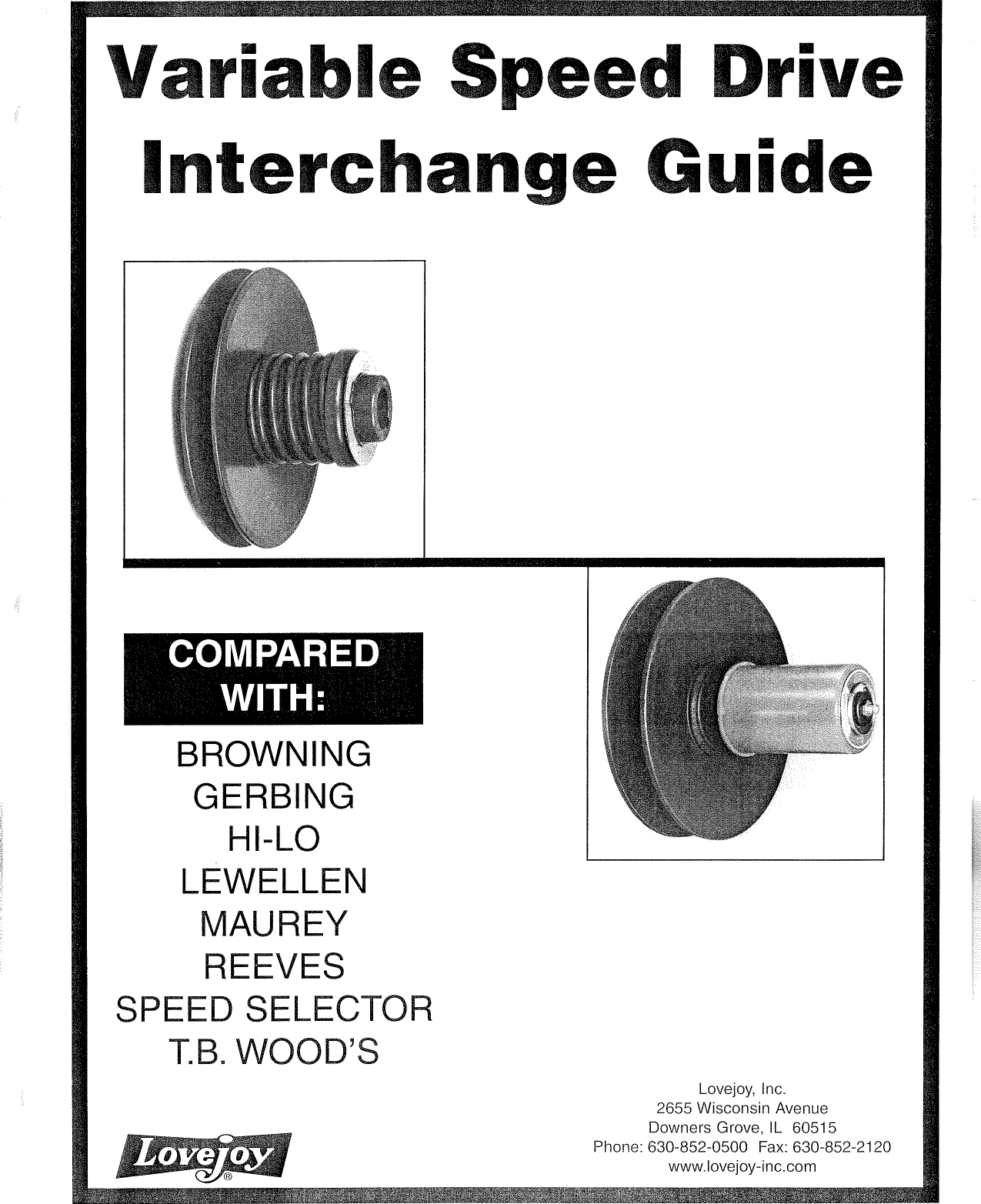 Variable Speed Drives Interchange Guide