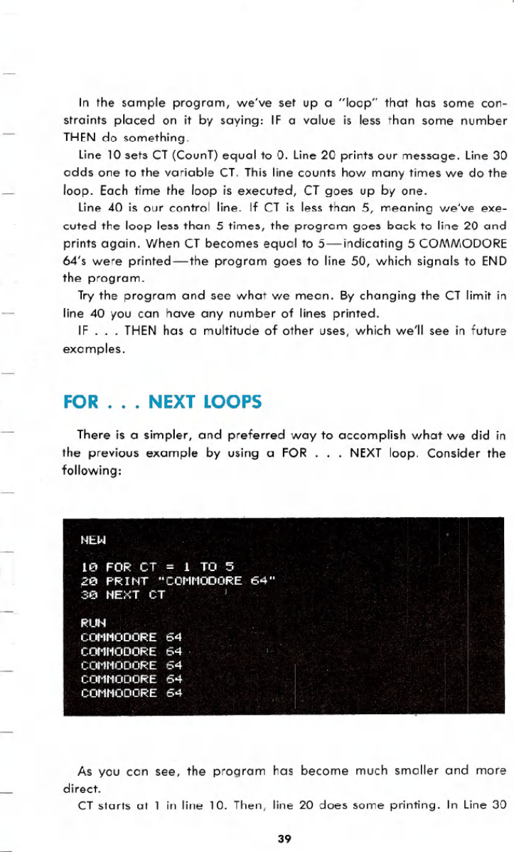 Commodore 64 Users Guide C64 03 beginning Basic Programming