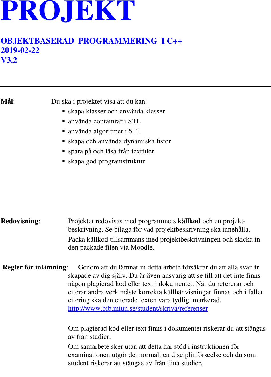 MITTHÖGSKOLAN Jukebox Instructions