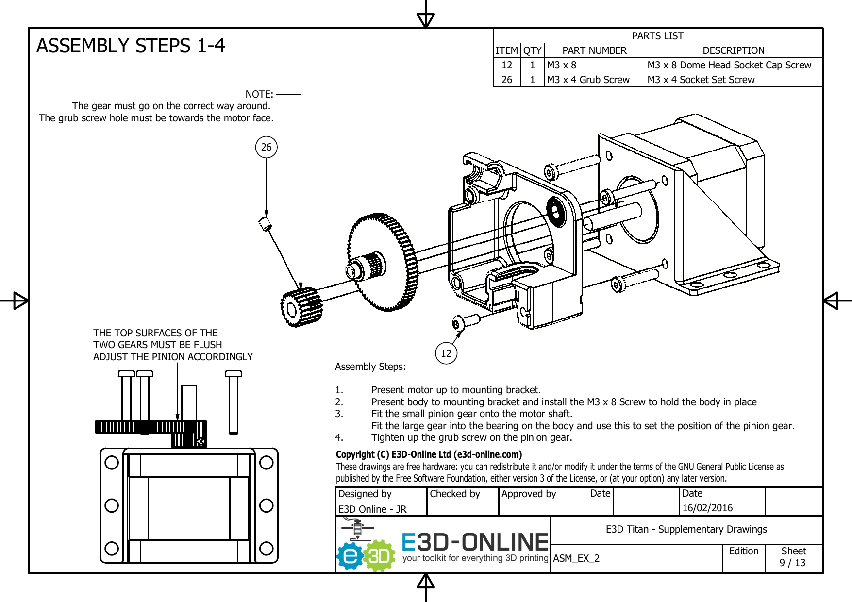 Titan Assembly Guide