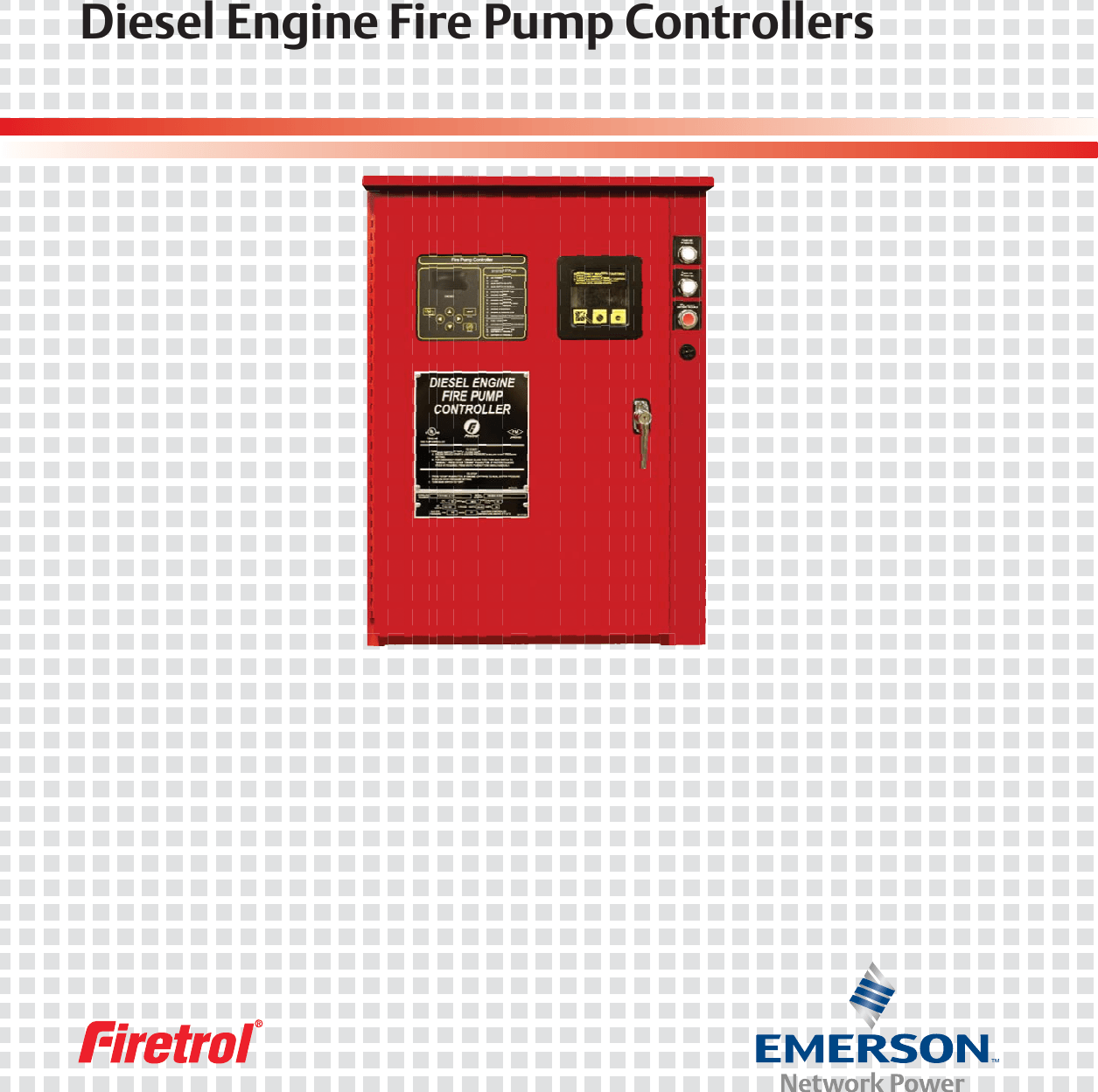 Emerson Firetrol Fta1100 J Diesel Engine Fire Pump Controller Brochures