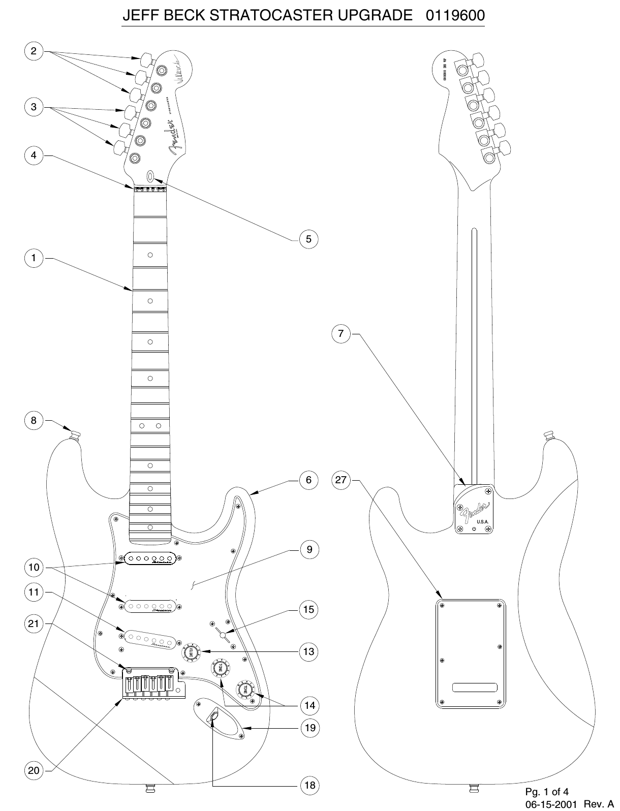Fender 011 9600A SISD