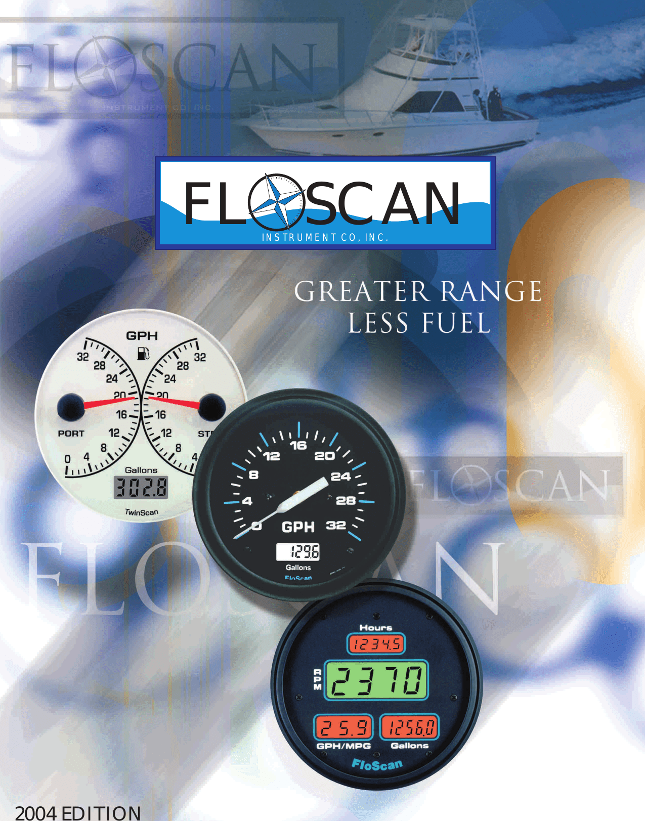 Floscan Instrument Single Engine Fuel Meter 5510 20B 1 Users Manual
