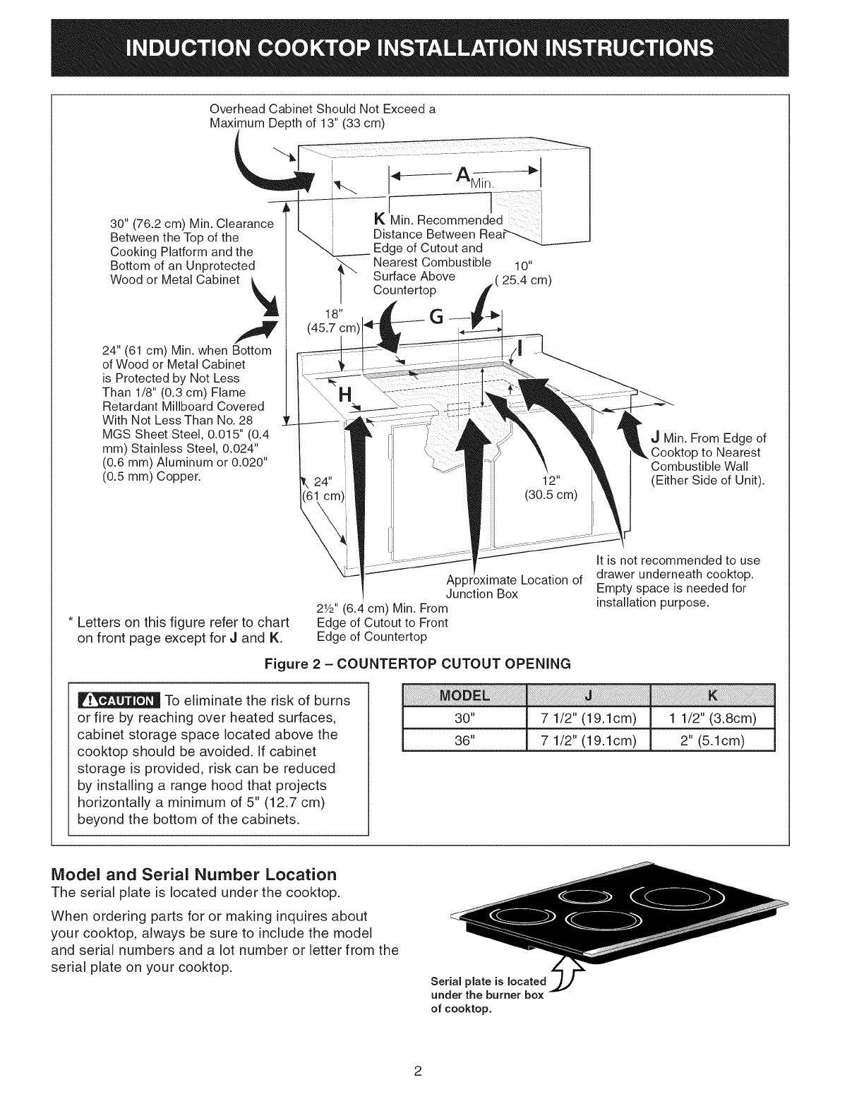 Frigidaire FGIC3067MBA User Manual COOKTOP Manuals And Guides 1202290L