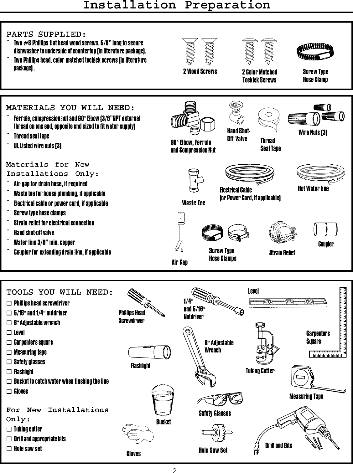 Frigidaire FMB330RGS0 User Manual DISHWASHER Manuals And Guides L0709007