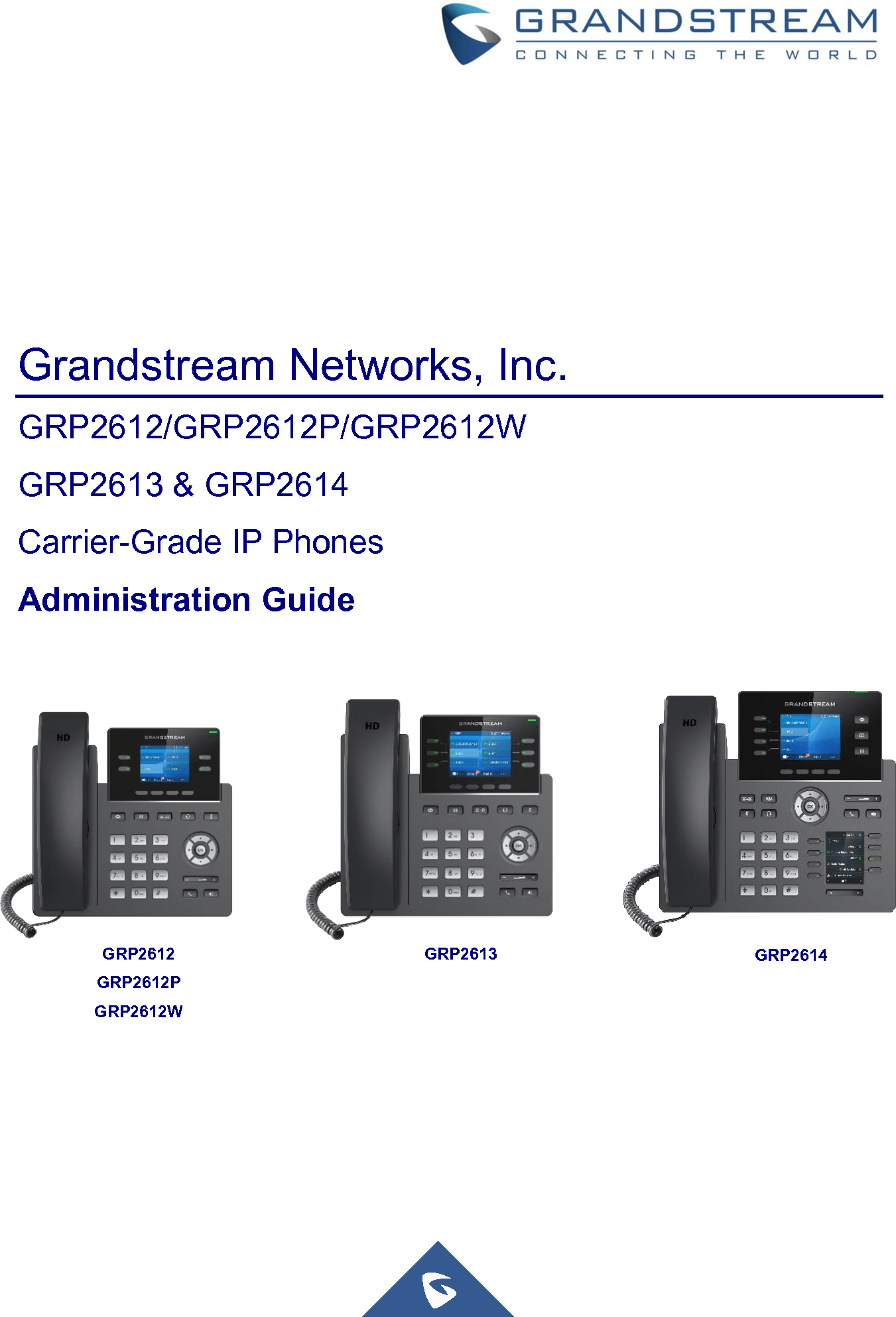 Grandstream Networks GRP2613 IP Phone User Manual
