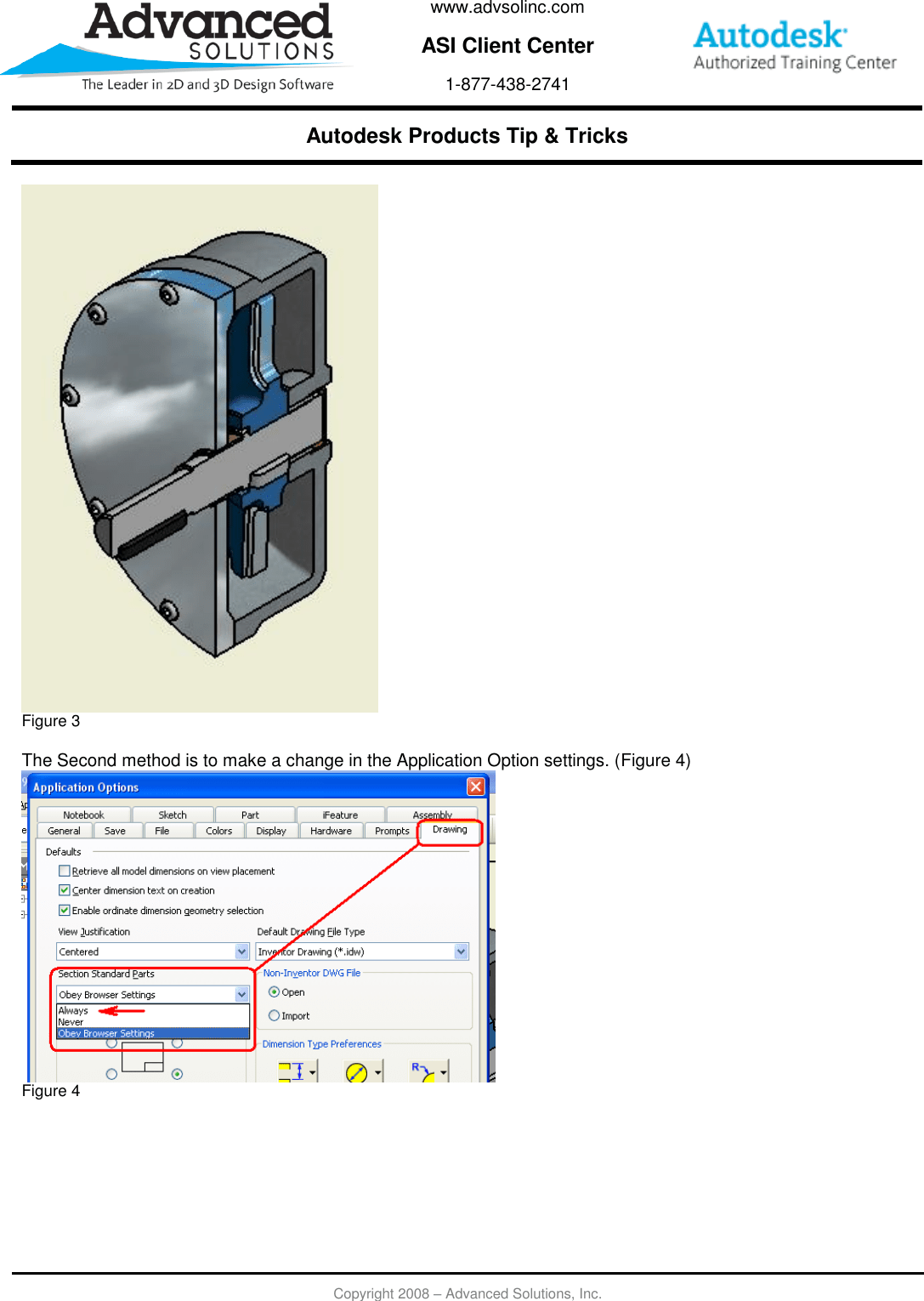 Selecting Standard Components To Be Sectioned 102308
