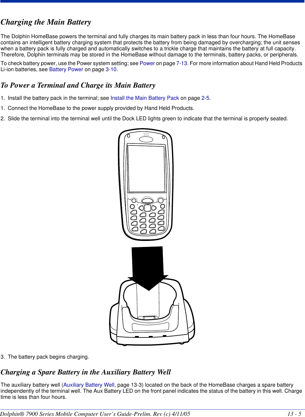 Honeywell 7900LU0 Dolphin 7900 with GSM and 802.11b Radios User Manual