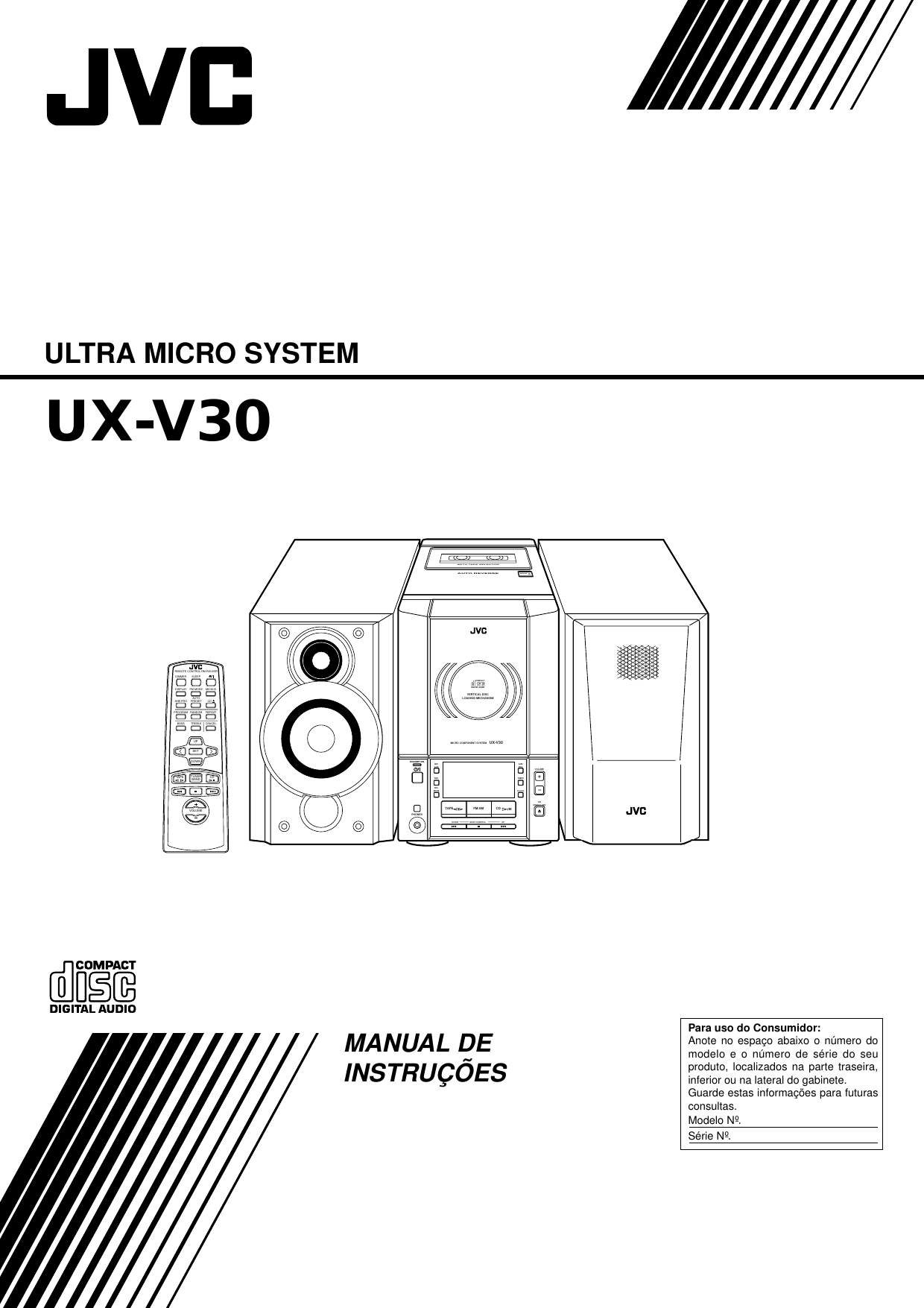 JVC UX V30 01 09 User Manual INST