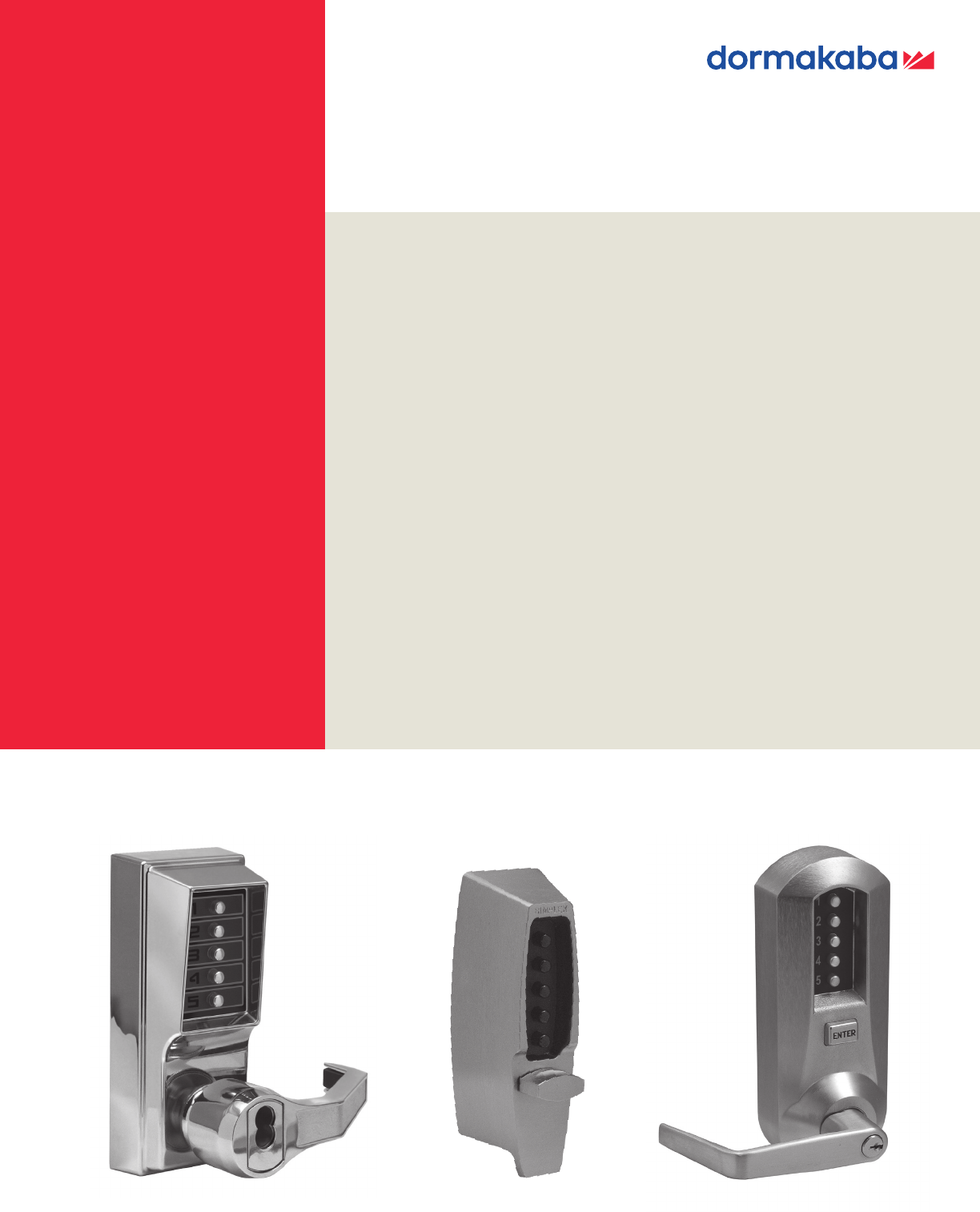 Combination Entry and Key Override R/C Schlage Satin Chrome Finish Left