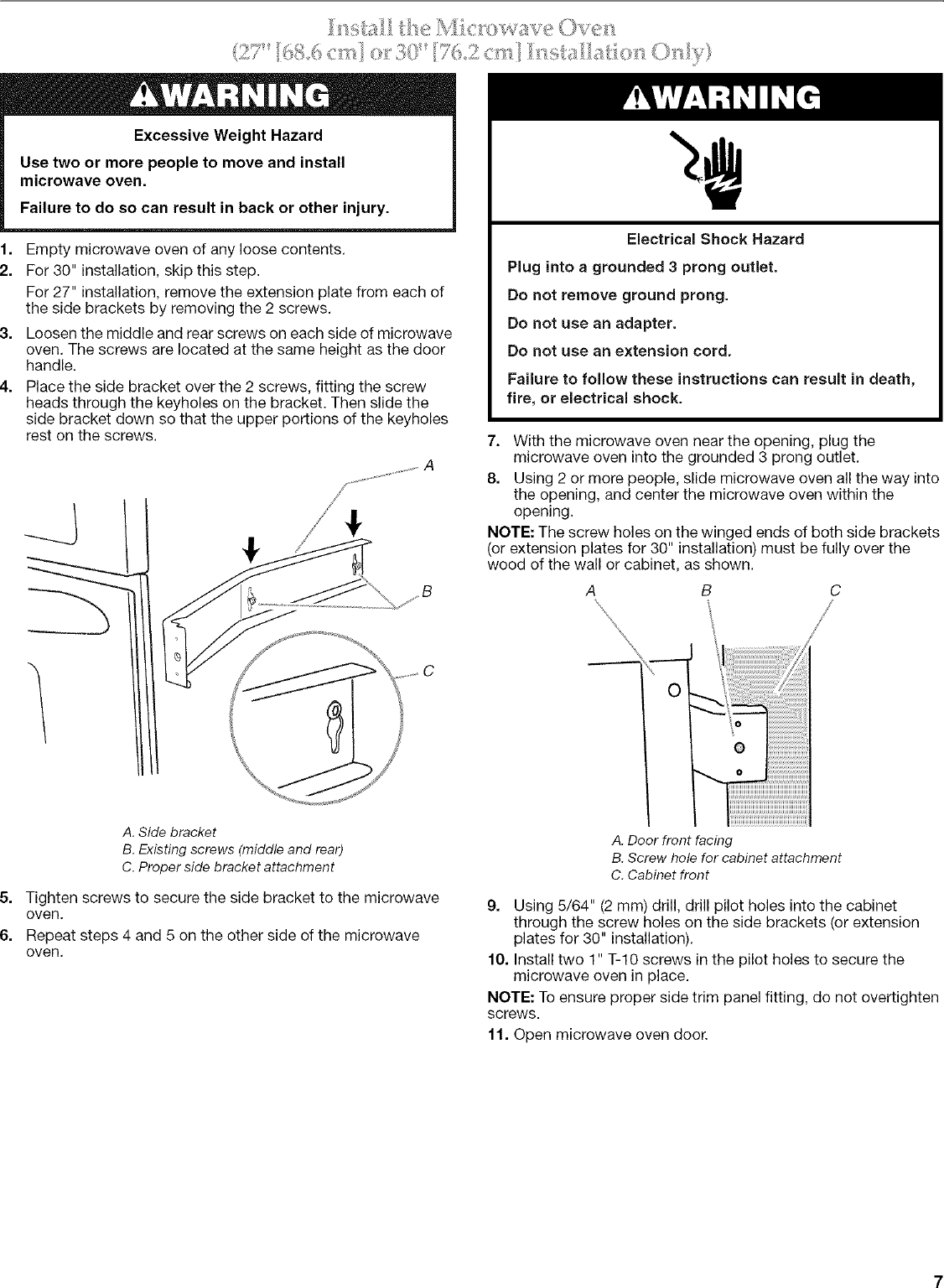 Kitchenaid KBMS1454BSS0 User Manual MICROWAVE Manuals And Guides L0703057