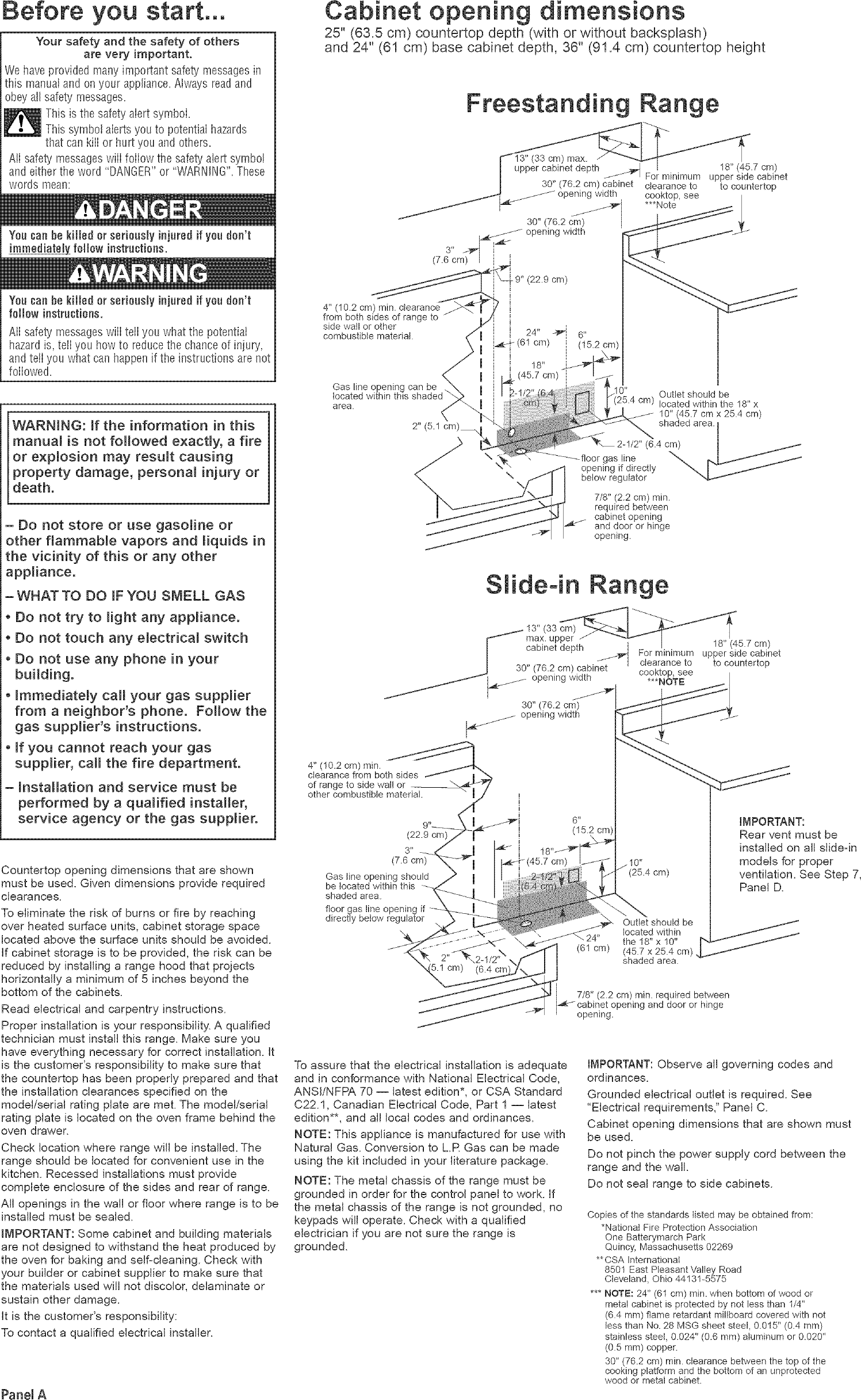 Kitchenaid KGRC608LSS0 User Manual FREE STANDING GAS RANGE Manuals And Guides L0409619