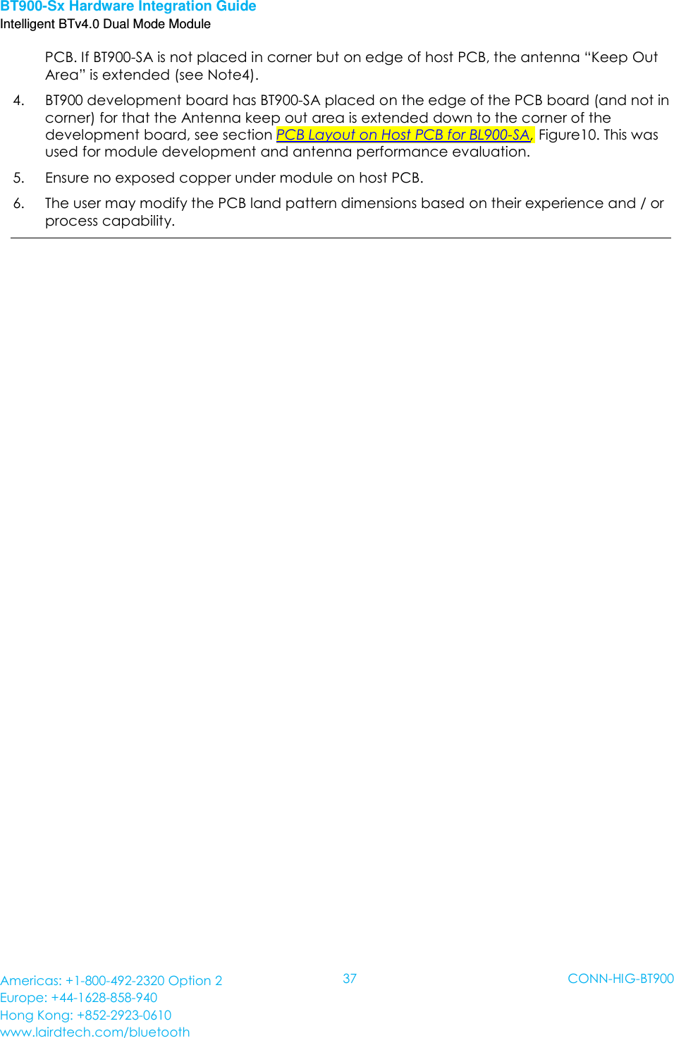 Laird Connectivity BT900 Bluetooth Dual Mode UART AT featuring
